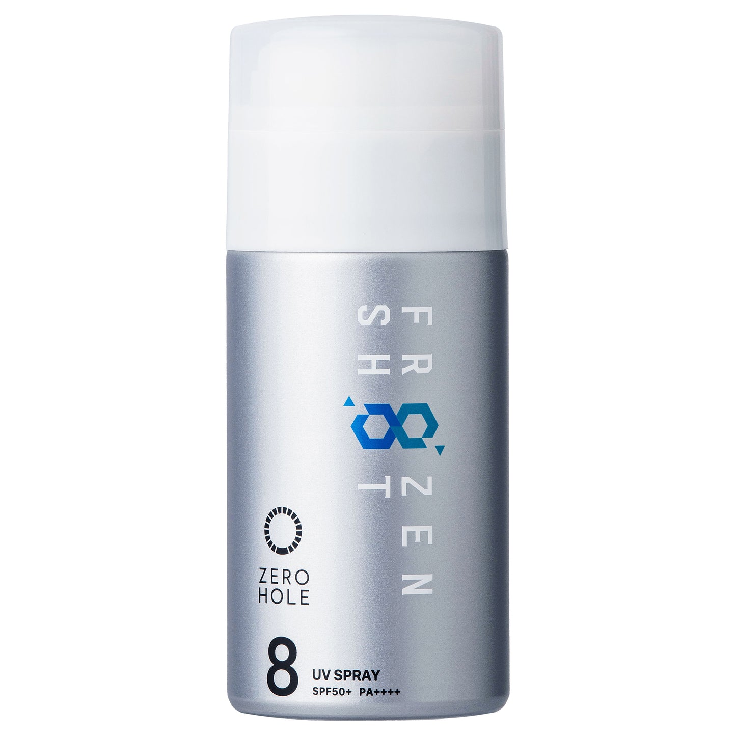 ZERO HOLE Sunscreen Spray Frozen Shot, SPF50,, 60g (Cool Type)