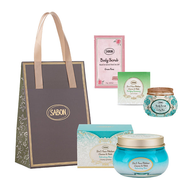 SABON @cosme Face Polisher Kit 2026, 125ml