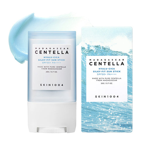 SKIN1004 Madagascar Centella Hyalu-Cica Silky Fit Sun Stick SPF50+ PA++++, 20g