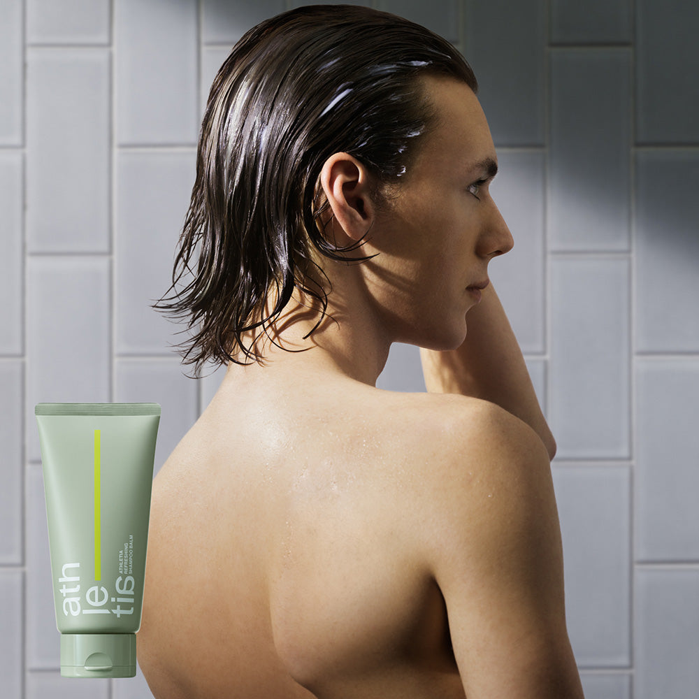 athletia Refreshing Shampoo Balm & Restyling Hair Serum Trial Set, 20g + 6ml
