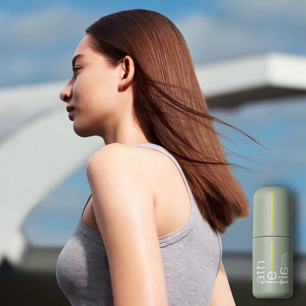 athletia Refreshing Shampoo Balm & Restyling Hair Serum Trial Set, 20g + 6ml