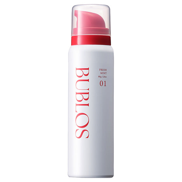 BUBLOS Carbonated Foaming Toothpaste (Fresh Mint), 80g