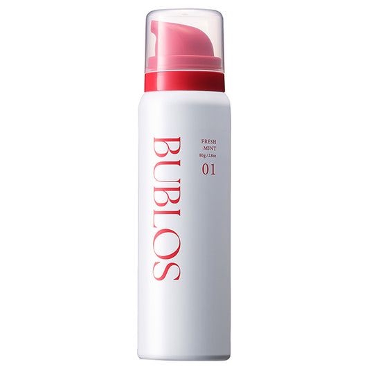 BUBLOS Carbonated Foaming Toothpaste (Fresh Mint), 80g