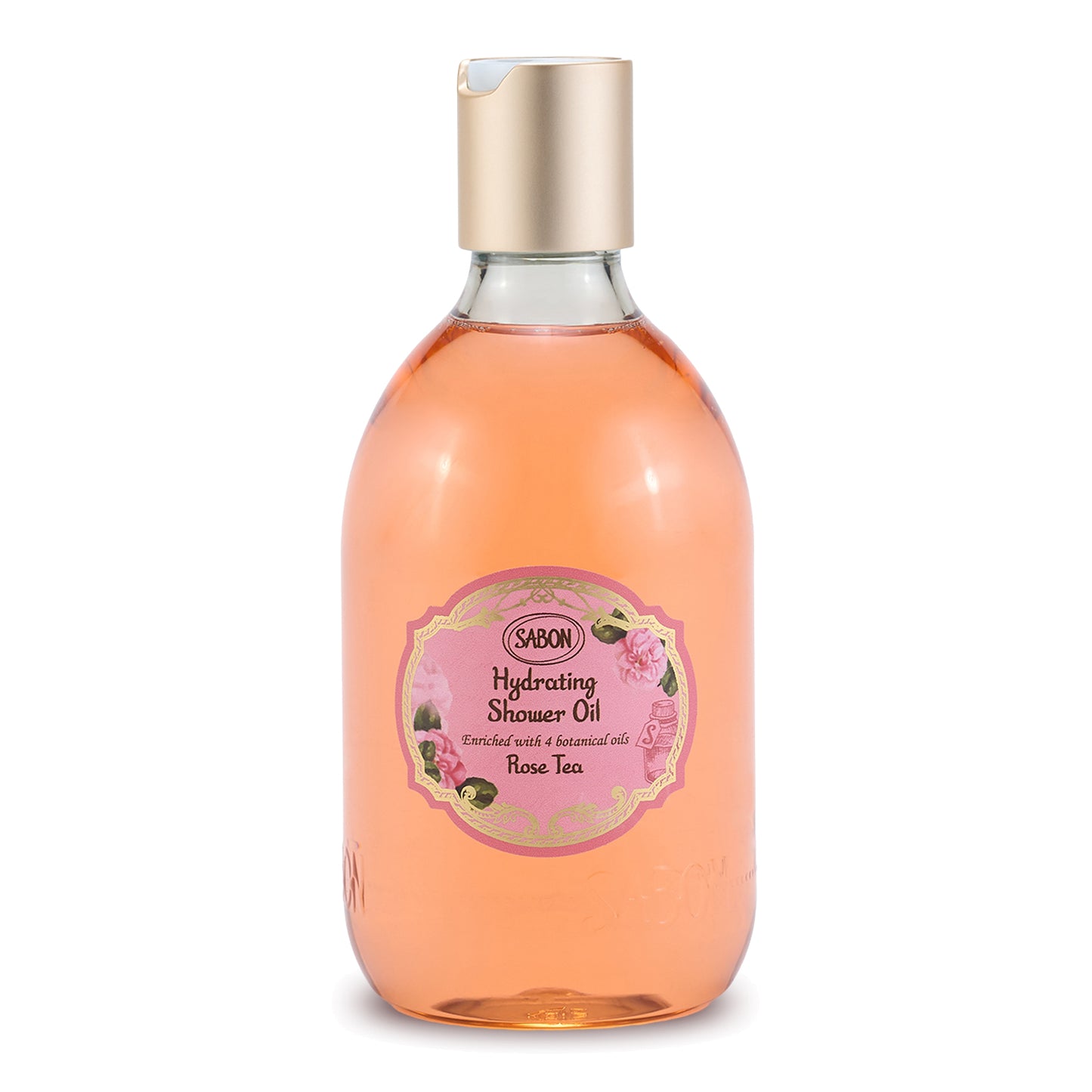 SABON Hydrating Shower Oil (Rose Tea), 300ml