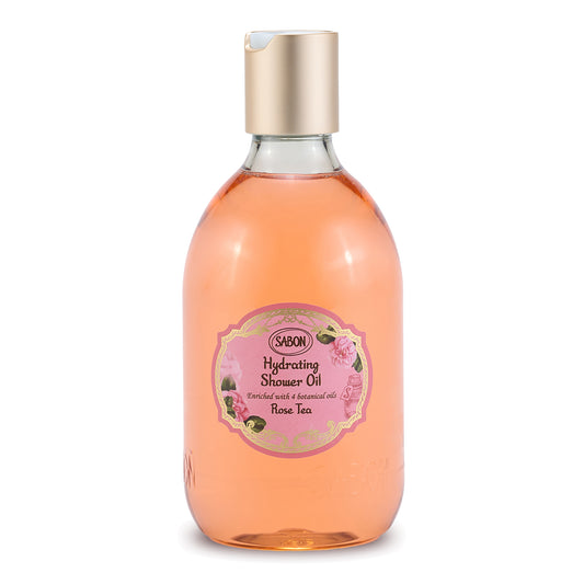 SABON Hydrating Shower Oil (Rose Tea), 300ml