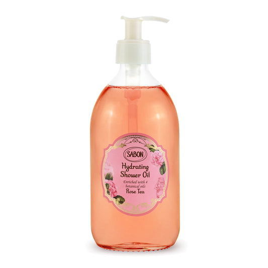 SABON Hydrating Shower Oil (Rose Tea), 500ml