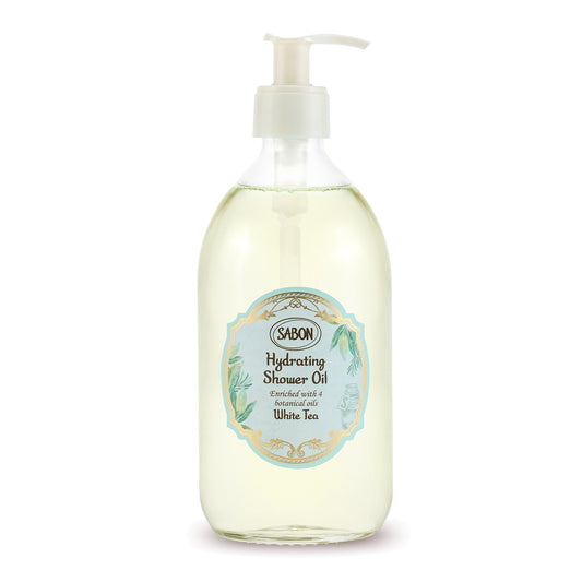 SABON Hydrating Shower Oil (White Tea), 500ml