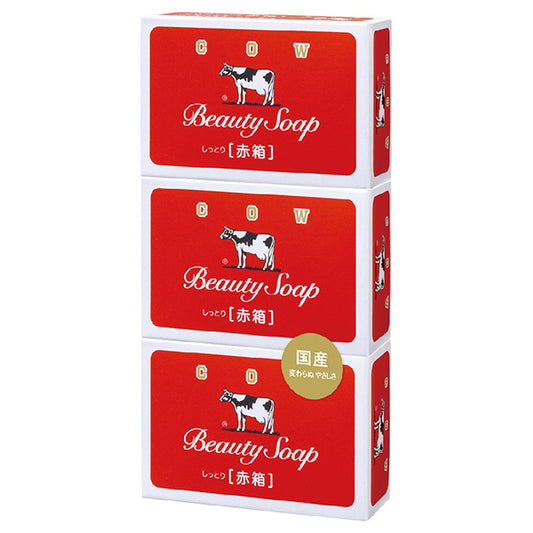 COW BRAND Red Box Moist (3 × 85g)