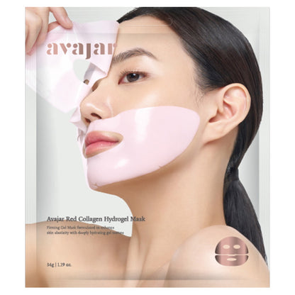 Avajar Red Collagen Hydrogel Mask, 34g