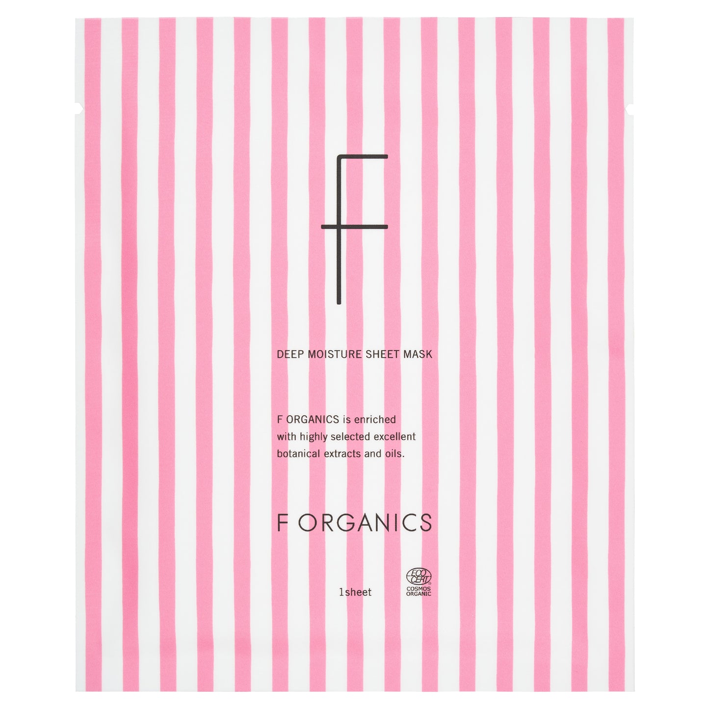 F ORGANICS Deep Moisture Sheet Mask E, 1 sheet (L'Heure des Herbes)