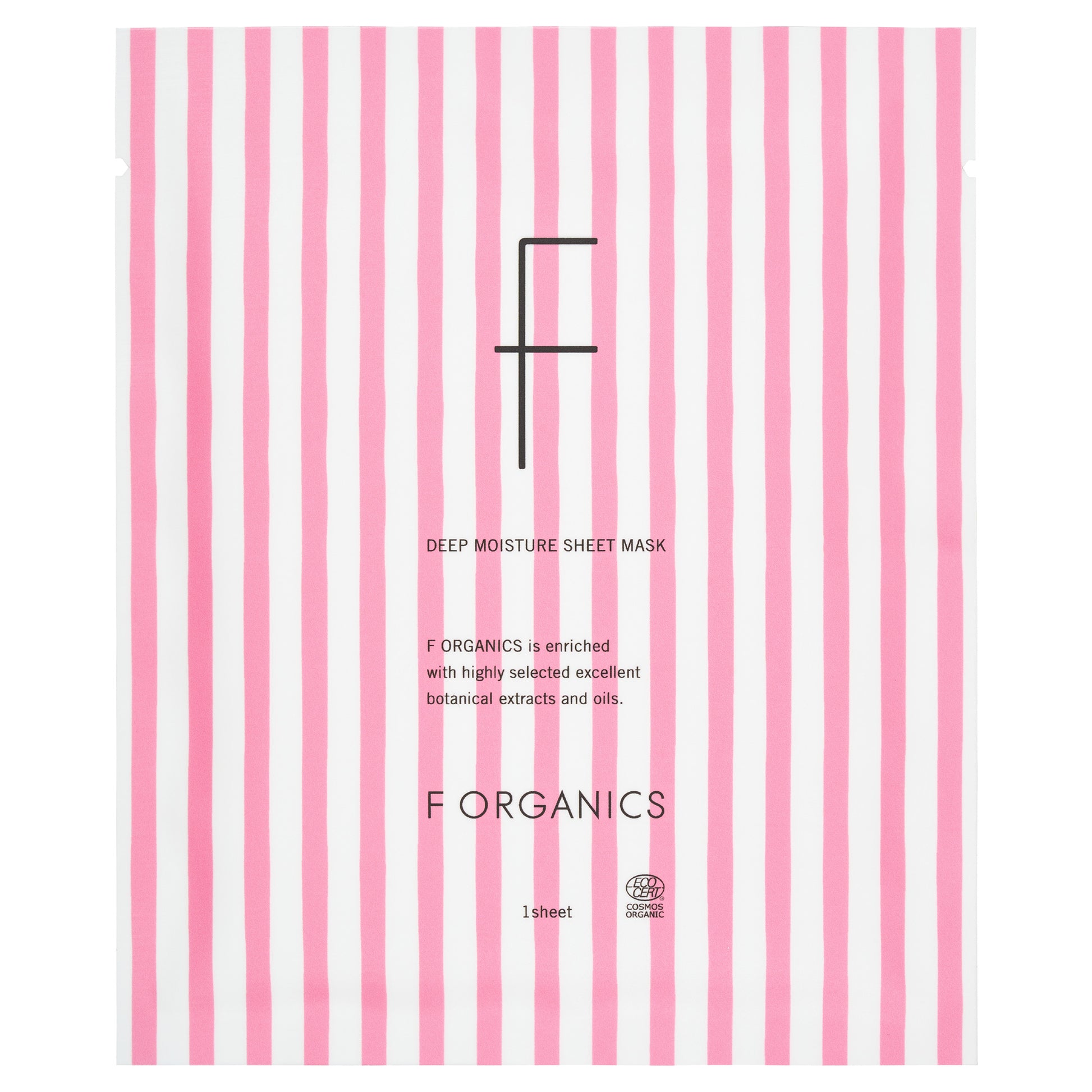 F ORGANICS Deep Moisture Sheet Mask E, 1 sheet (L'Heure des Herbes)