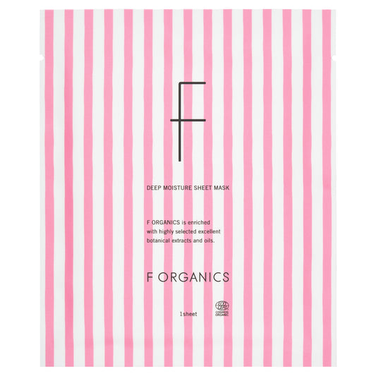 F ORGANICS Deep Moisture Sheet Mask E, 1 sheet (L'Heure des Herbes)