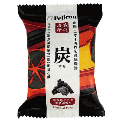 MAMA CHAPO Pelican Family Soap Charcoal, 80g
