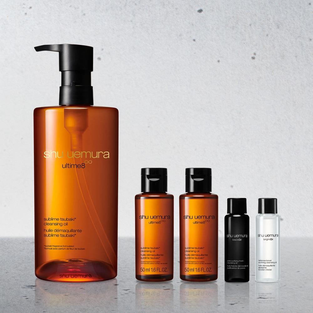 shu uemura Best Seller Ultime8∞ & Travel Size Kit, 450ml