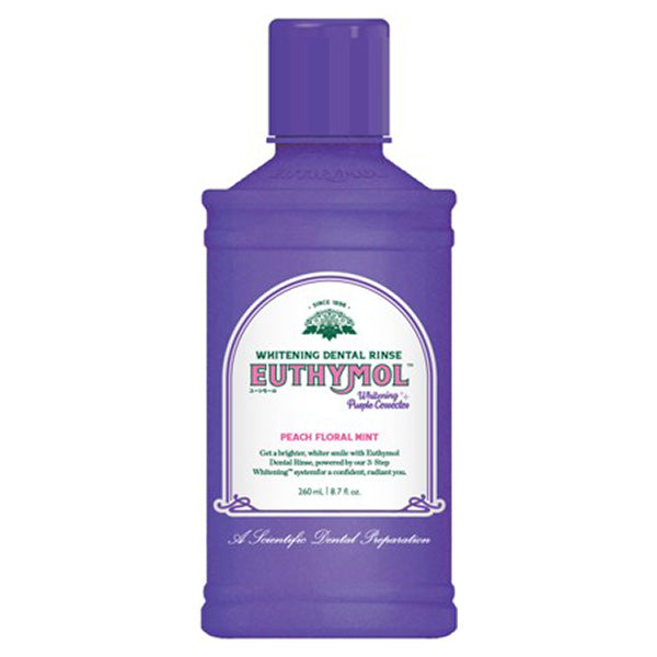 EUTHYMOL White Purple Dental Rinse, 260ml
