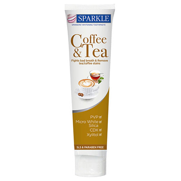Sparkle Coffee & Tea Toothpaste (Brown), 90g
