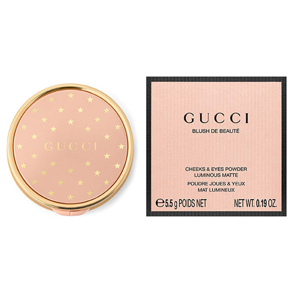 GUCCI BEAUTY Gucci Rouge de Beaute Brillant (Rose) & Blush Set Limited Edition