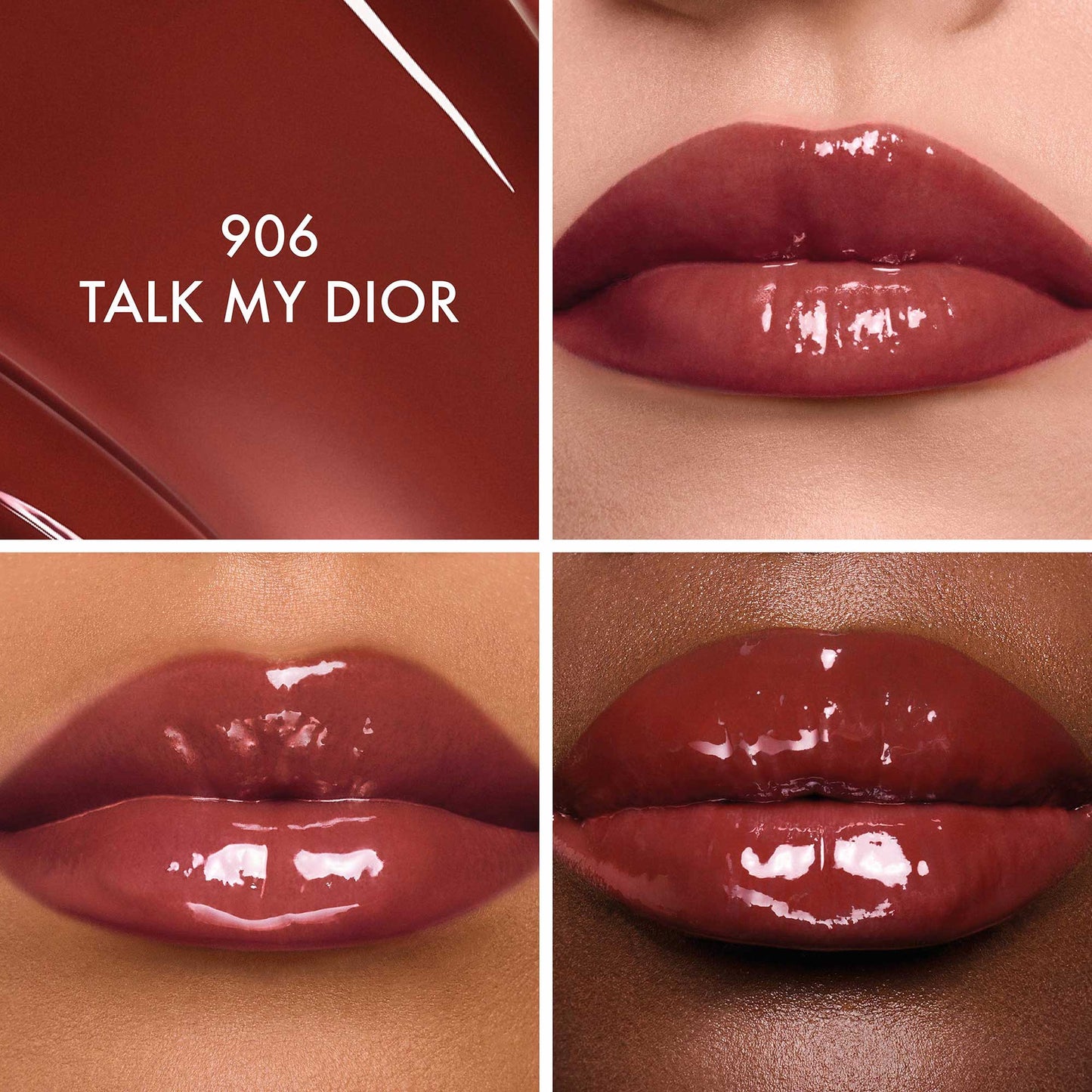 Dior Addict Glass Lipstick Refill (906 Talk My Dior)