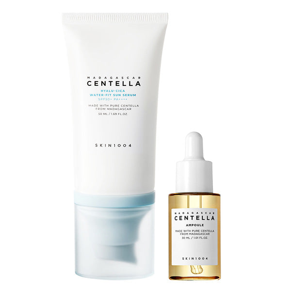 SKIN1004 Hyalu-Cica Water-Fit Sun Serum & Centella Serum Mini Set SPF50+ PA++++