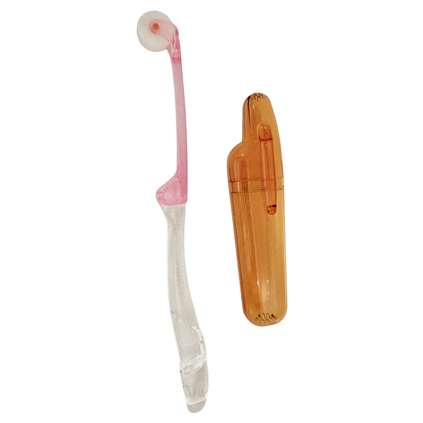 Plaque Remover Plaque Remover Folding (Pink, R Size, Soft)