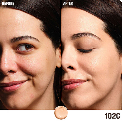 MAKE UP FOR EVER HD Skin Balancing & Perfecting Foundation (102C), 30ml