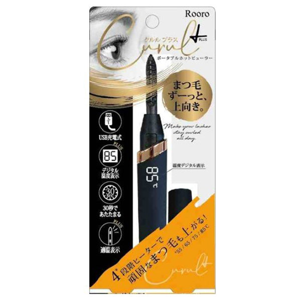 Rooro Rechargeable Hot Eyelash Curler Cururu PLUS, 55g