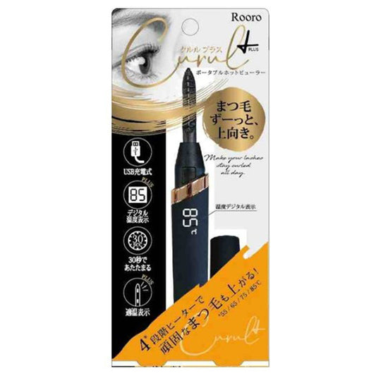 Rooro Rechargeable Hot Eyelash Curler Cururu PLUS, 55g