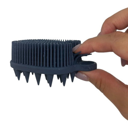 Rooro Silicone 2-Way Scalp & Body Brush Compact, 61g