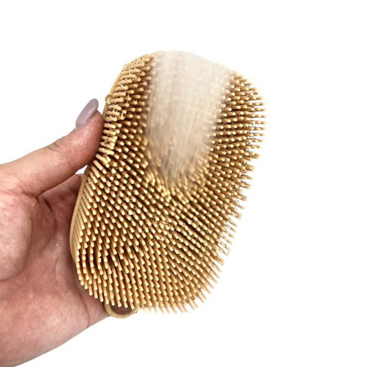 Rooro Silicone 2-Way Scalp & Body Brush Standard, 119g