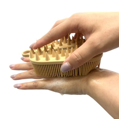 Rooro Silicone 2-Way Scalp & Body Brush Standard, 119g