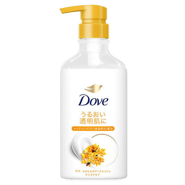 Dove Fluffy Body Wash Pump (Osmanthus), 450g (Osmanthus)