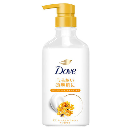 Dove Fluffy Body Wash Pump (Osmanthus), 450g (Osmanthus)