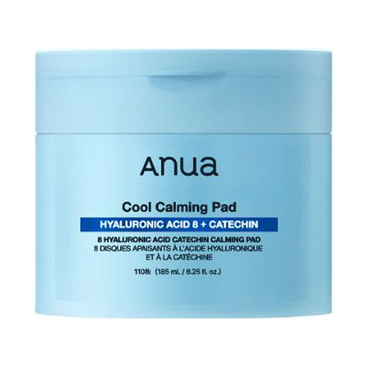 Anua 8 Hyaluronic Acid Catechin Calming Pad, 110 pads