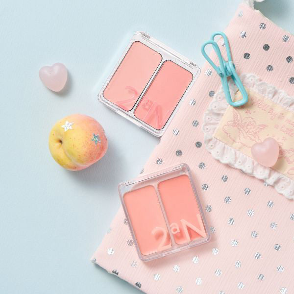 2aN Dual Cheek (19 Creamy Rosy)