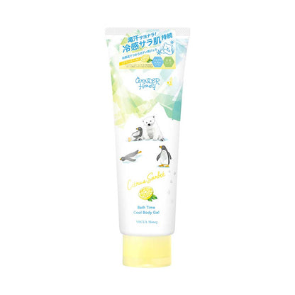 Vecua Honey Wonder Honey Bath Time Cool Body Gel (Citrus Sorbet), 160g