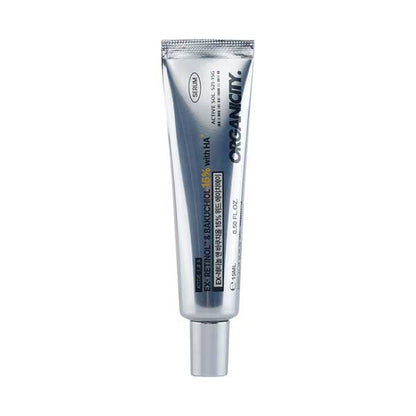 ORGANICITY EX-Retinol & Bakuchiol 15% + Hyaluronic Acid Cream Serum, 15ml