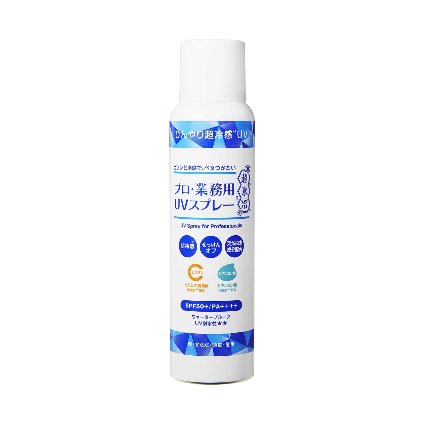 Pro Professional UV Spray Ultra Ice Cool SPF50+ PA++++, 90g (Snow Mint)