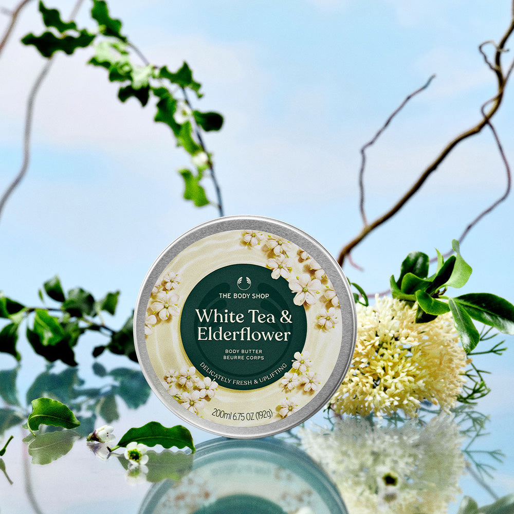 THE BODY SHOP Body Butter (White Tea & Elderflower), 200ml