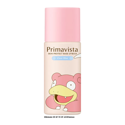Sofina Primavista Skin Protect Base Sebum Prevent UV50 EX Limited Edition Slowpoke (Clear Blue), 25ml