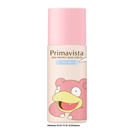 Sofina Primavista Skin Protect Base Sebum Prevent UV50 EX Limited Edition Slowpoke (Clear Blue), 25ml
