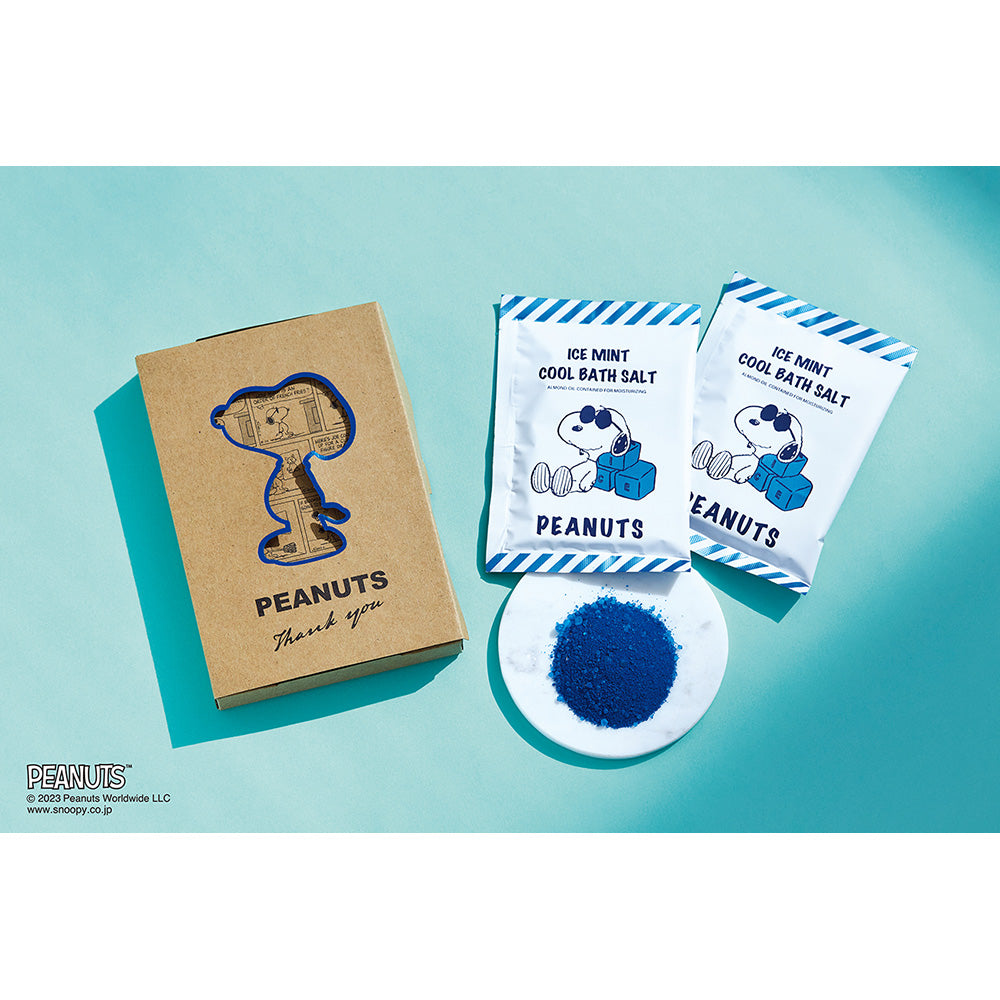 Global Product Planning Peanuts Thanks Gift (Ice Mint Scent), 50g x2