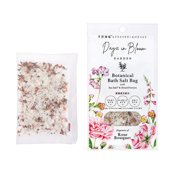 Days in Bloom Garden Bath Salt Bag (Rose Bouquet), 40g