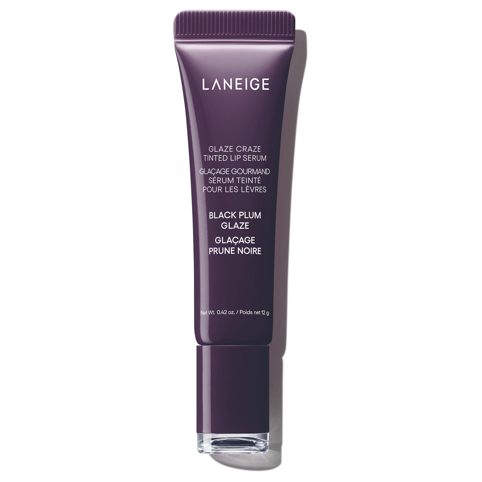 LANEIGE Glaze Tint Lip Serum Limited Edition (Black Plum Glaze), 12g