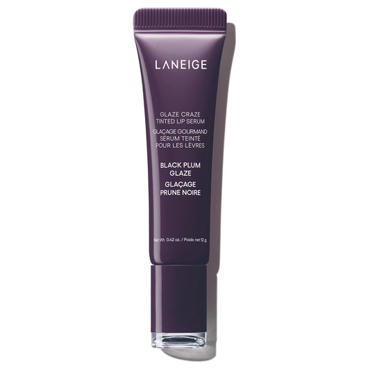 LANEIGE Glaze Tint Lip Serum Limited Edition (Black Plum Glaze), 12g