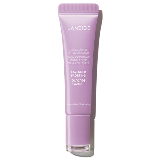 LANEIGE Glaze Tint Lip Serum Limited Edition (Lavender Frosting), 12g