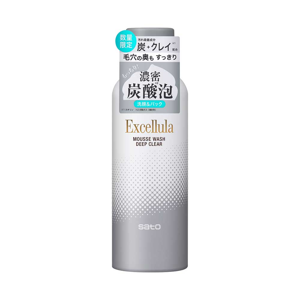 Excellula Mousse Wash Deep Clear, 150g