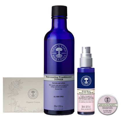 Neal’s Yard Remedies Clear Beauty Set (F Water), 30ml + 200ml + 15g