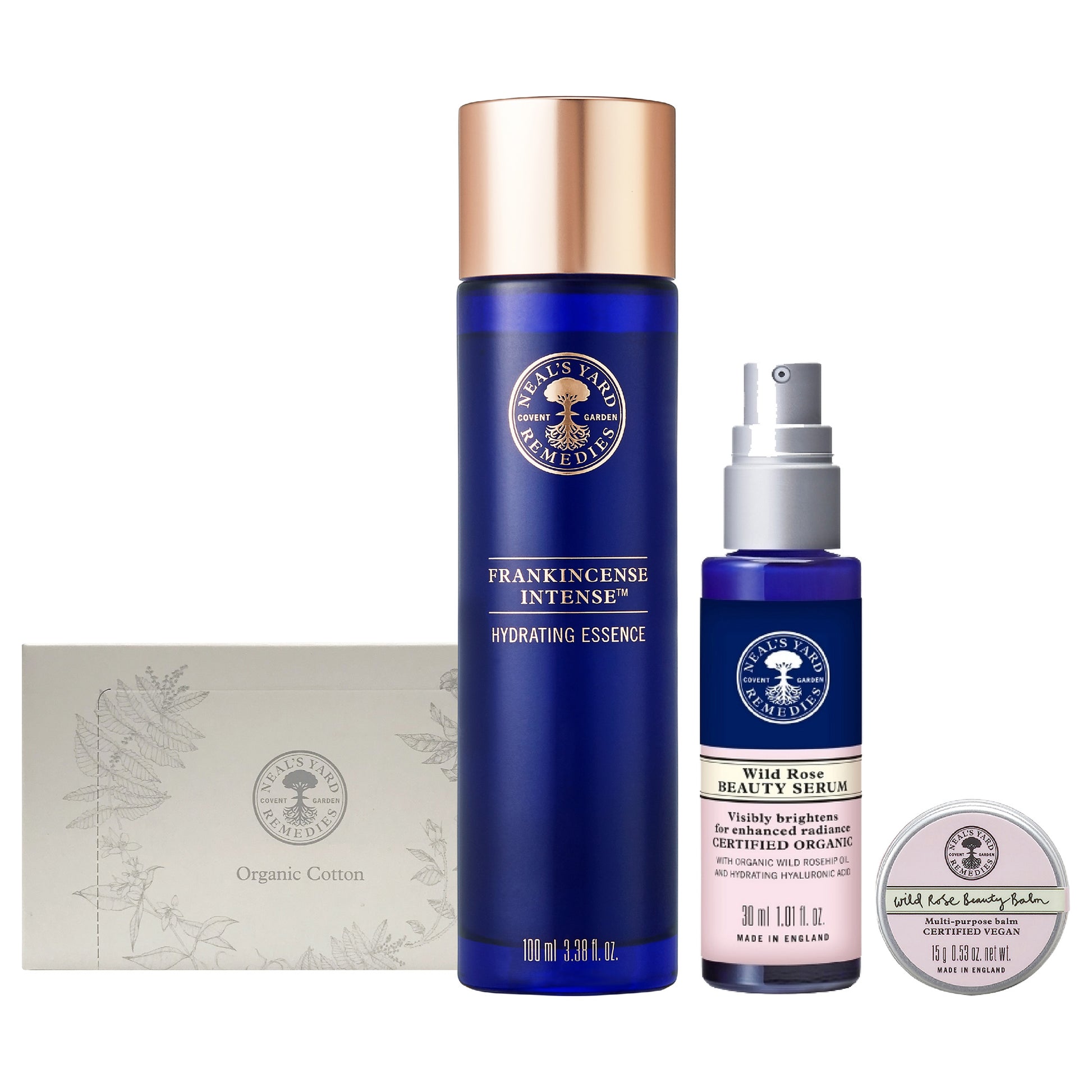 Neal’s Yard Remedies Clear Beauty Set (Essence), 30ml + 100ml + 15g