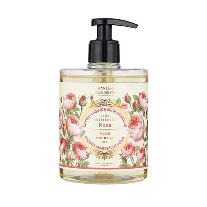 PANIER DES SENS Essentials Liquid Marseille Soap (Rose), 500ml