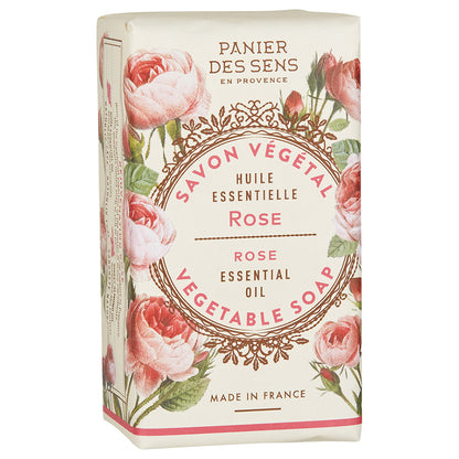 PANIER DES SENS Essentials Vegetable Soap (Rose), 150g